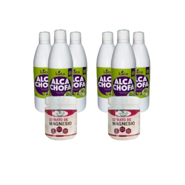 SUPER PACK ALCACHOFA + CITRATO DE MAGNESIO